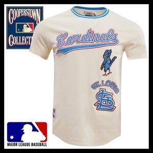 St. Louis Cardinals MLB Luxury Collection Retro Classic Double Knit T Size (2XL)